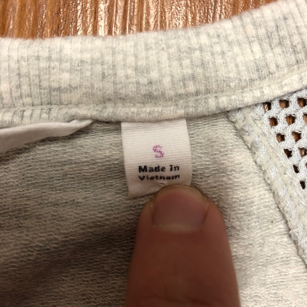 Athleta Gray Crewneck Sweatshirt - Picture 5 of 7